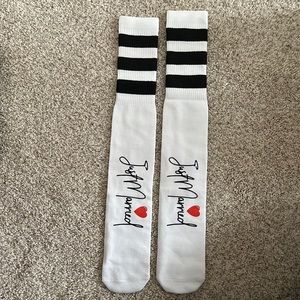 Brand new “just married” socks